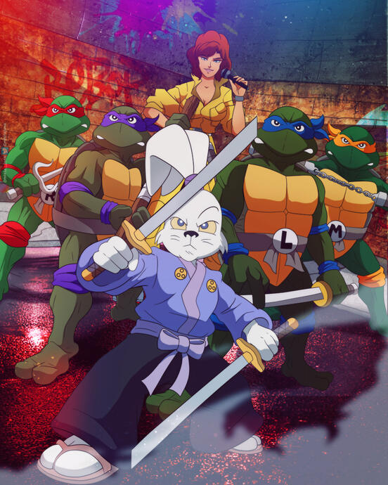 Teenage Mutant Ninja Turtles x Usagi Yojimbo